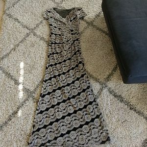 R&M Richards Lace Gown